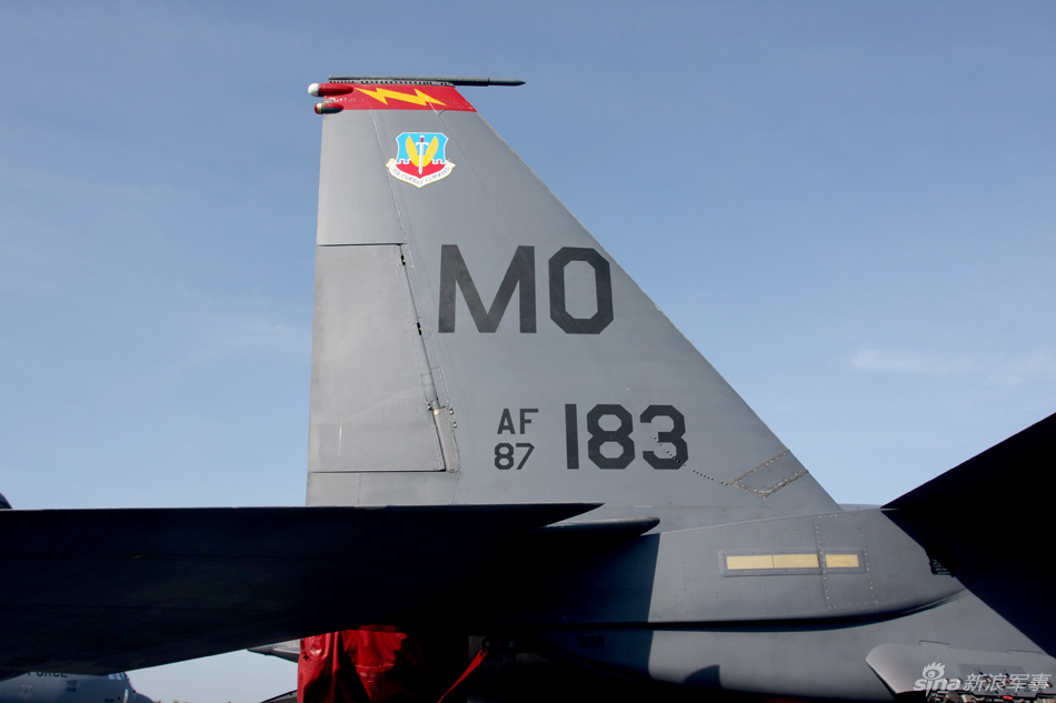 美國空軍展示兩架F－15E攻擊鷹戰斗轟炸機