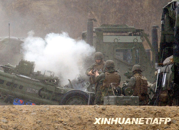 美韓繼續“關鍵決心”聯合軍演[組圖]