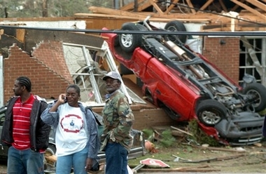 美國龍卷風(fēng)遇難人數(shù)飆升至19人
