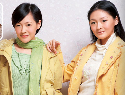 大小S廣告扮清純