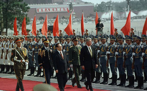 圖說中美領(lǐng)導(dǎo)人歷次會晤及活動