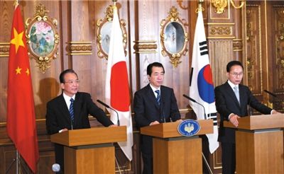 中日韓三國將就核安全共享信息
