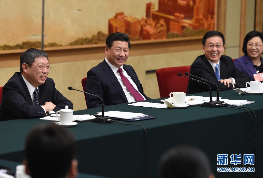 習近平參加上海代表團審議時強調：百舸爭流，奮楫者先