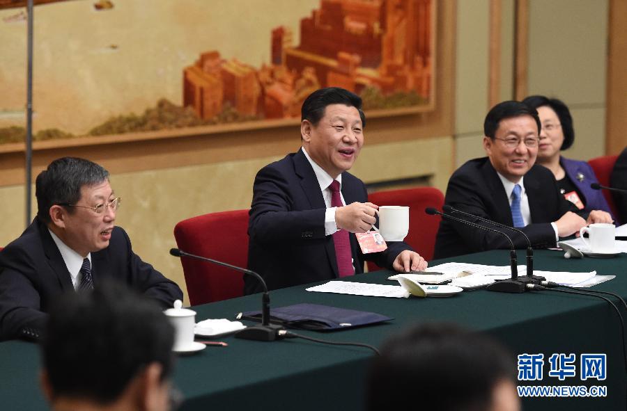 習近平參加上海代表團審議時強調(diào)：百舸爭流，奮楫者先