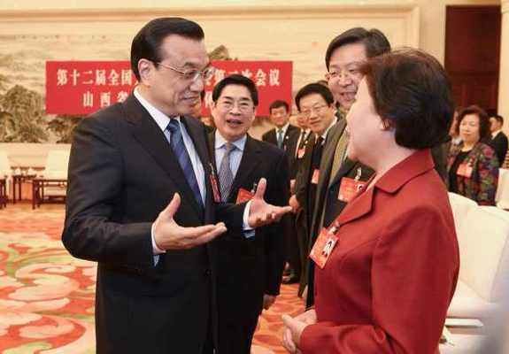 李克強現場吟誦晉祠對聯：讓人民共享改革成果