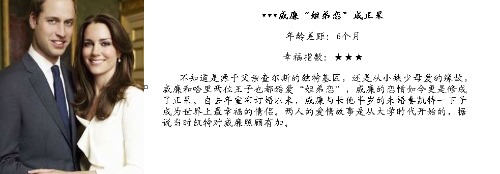 姐弟鴛鴦何其多！盤點國際政壇中的“大小戀”