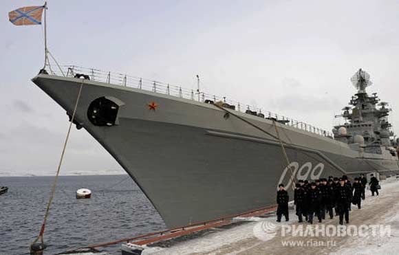 最具俄羅斯氣質的核巡洋艦遠航