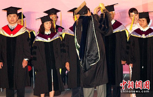 圖：臺灣大學生進入畢業季節