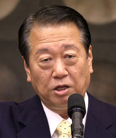 小澤一郎等50名日本民主黨議員宣布退黨 或將自立新黨