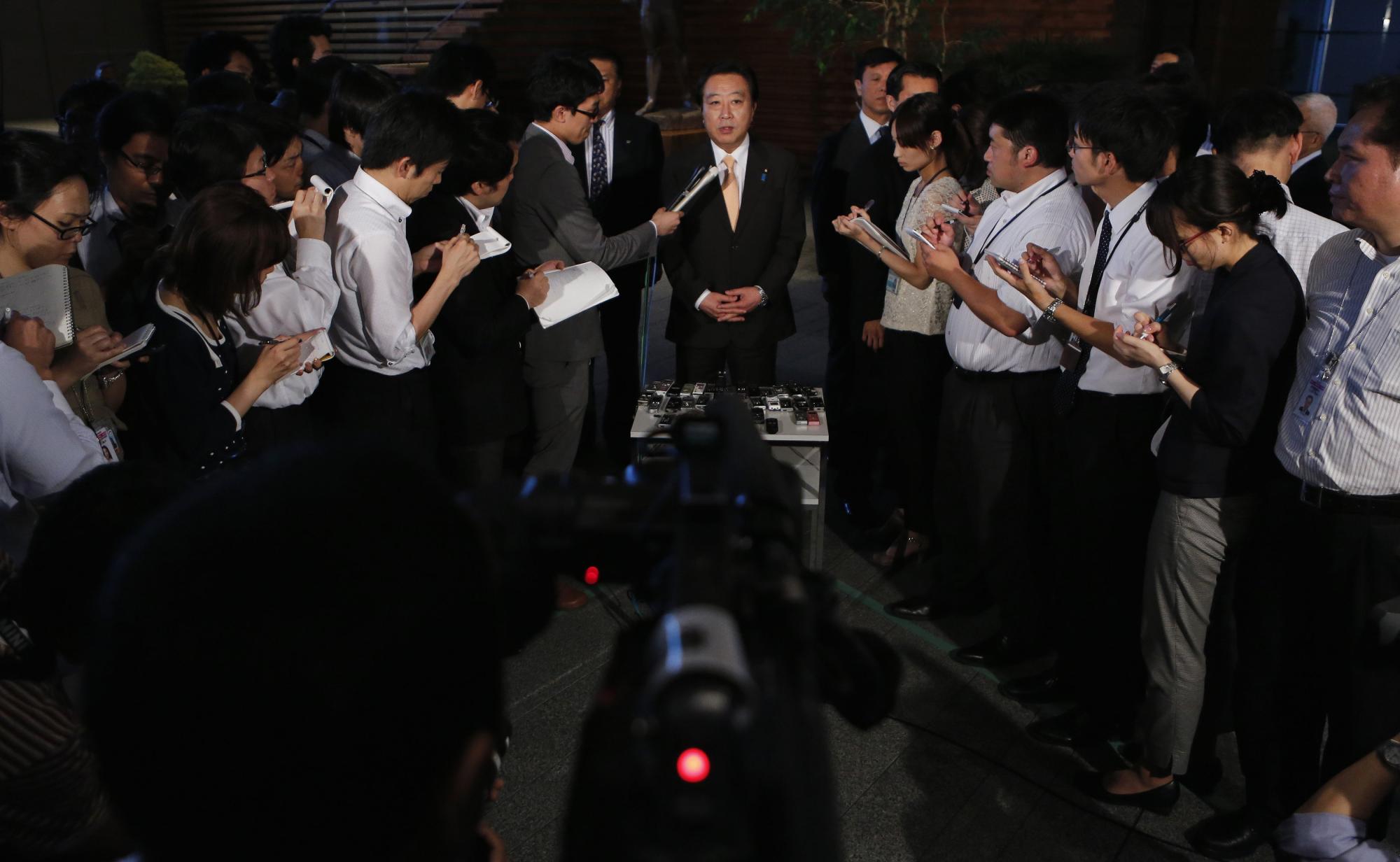 民主黨分裂沖擊野田政權 小澤另立門戶面臨資金缺口