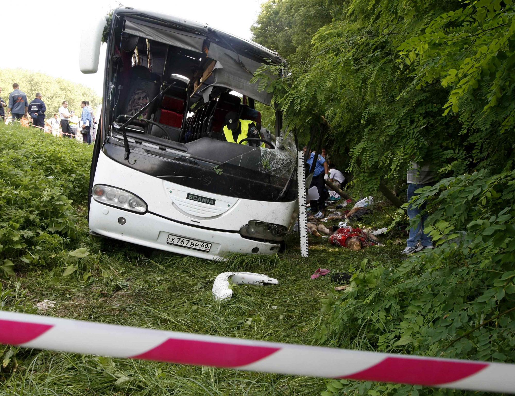 烏克蘭發生嚴重車禍 致14名俄羅斯人死亡22人受傷