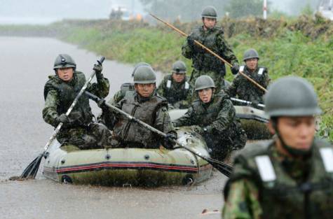 日本西南連下3天暴雨引發(fā)災(zāi)害 近40萬(wàn)民眾緊急疏散