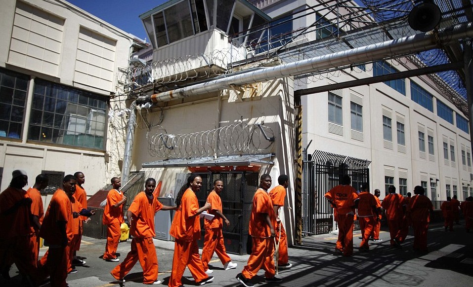 美加州圣·昆廷監獄全球“最值錢” 犯人排隊等死刑