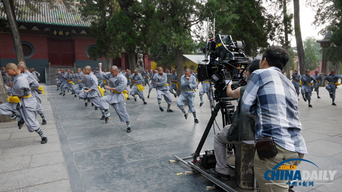 中、新、美合拍3D紀(jì)錄片《中華功夫》殺青