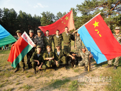 中國和白俄羅斯空降兵聯合訓練在中國舉行