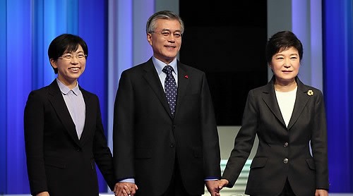韓國總統候選人第二次電視辯論將于今晚舉行