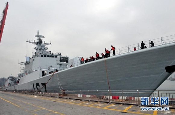 海軍深圳號驅(qū)逐艦抵達(dá)深圳 26日將對公眾開放
