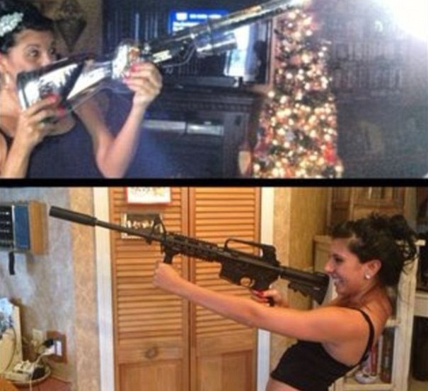 AR-15步槍在美熱銷 網民掀起持槍擺拍風