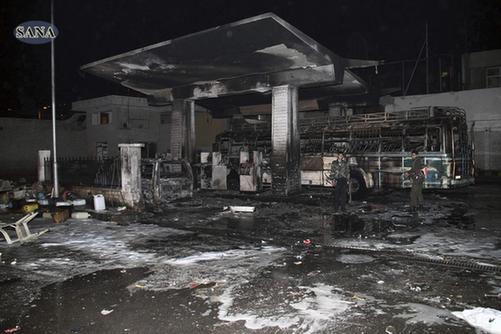 敘利亞首都發(fā)生汽車(chē)炸彈爆炸 已造成多人死傷