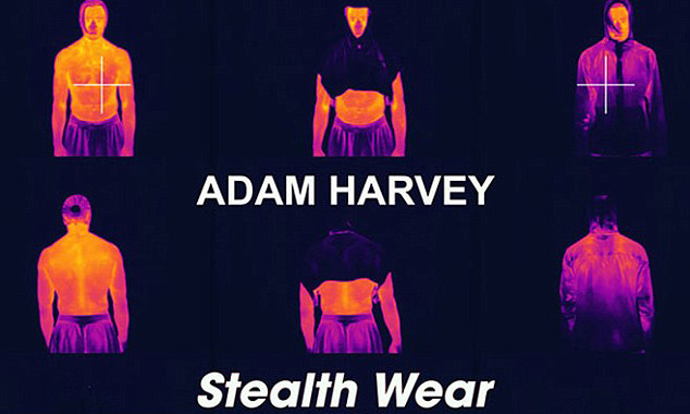 美國藝術家設計隱形衣 輕松躲過紅外攝像頭監控