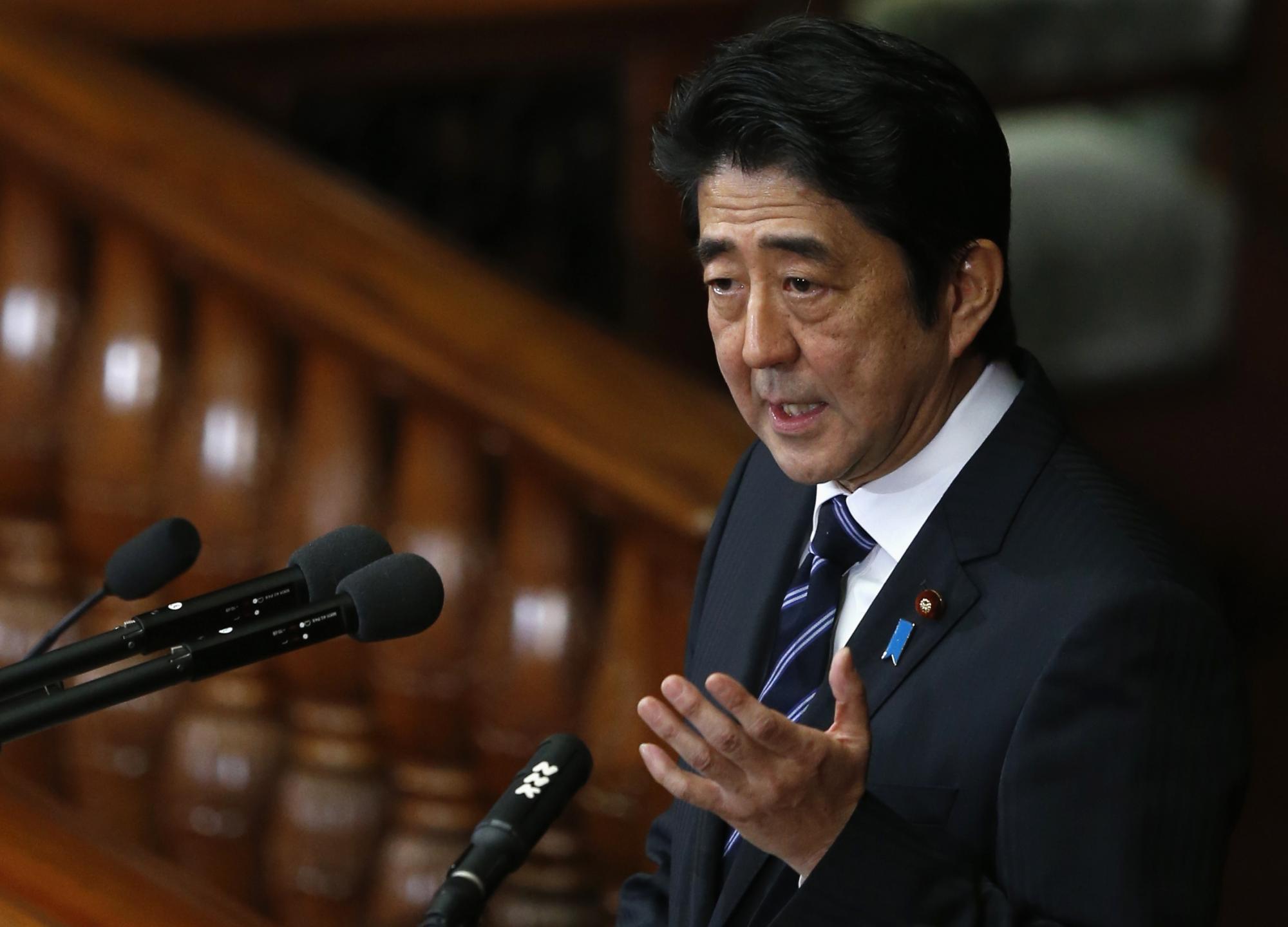 美日首腦會晤奧巴馬避談解禁集體自衛權 防止刺激中國