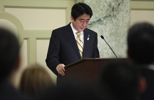 安倍訪美秀“親密關系”遭冷遇