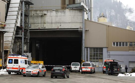 瑞士工廠槍擊造成包括槍手在內3人死亡 7人受傷