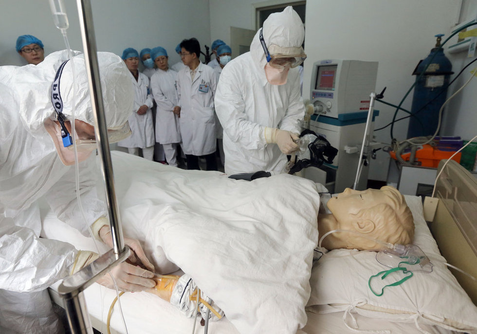 組圖：中國多地備戰H7N9禽流感