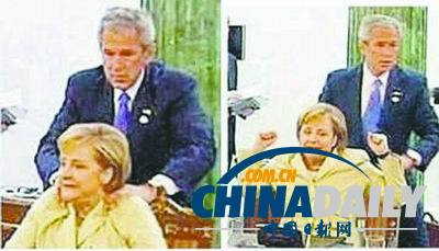 布什按摩默克爾受驚 盤點(diǎn)美國人外交場合尷尬時(shí)刻