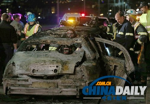 美豪華轎車起火五死四傷 準(zhǔn)新娘單身派對(duì)樂(lè)極生悲