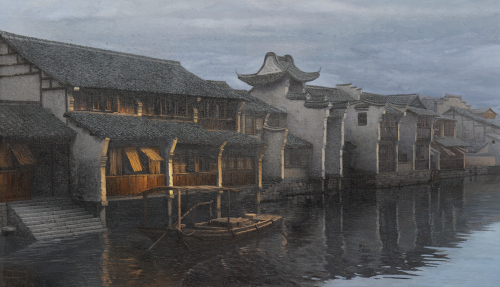 江南敘事---王其鈞風(fēng)景油畫在泰安展出