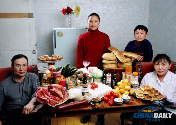 環(huán)球食物消費(fèi)大比拼 精彩老照片探秘各地飲食習(xí)慣