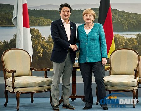 默克爾批評(píng)安倍日元貶值政策 指其殃及他國
