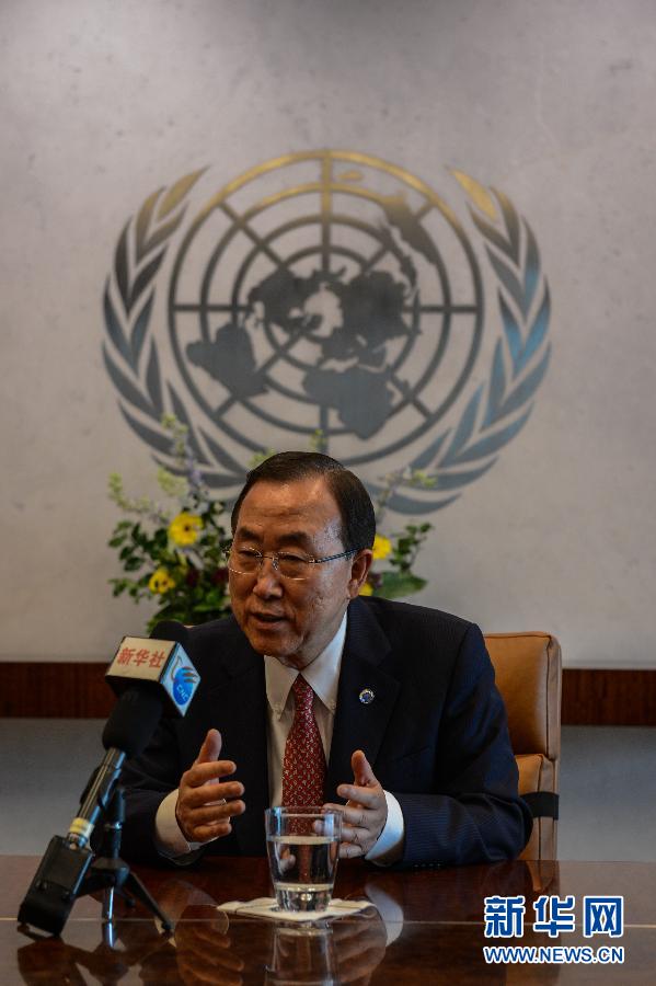 “我十分期待與中國新領導人會晤”——訪聯(lián)合國秘書長潘基文