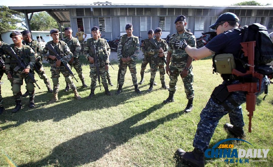 美國與東帝汶舉行聯合軍事演習（組圖）
