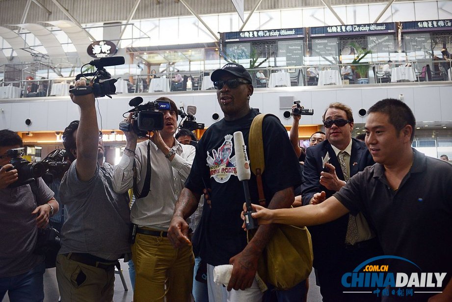 前NBA球星羅德曼抵達(dá)北京 將再赴朝鮮與“好友”金正恩會面