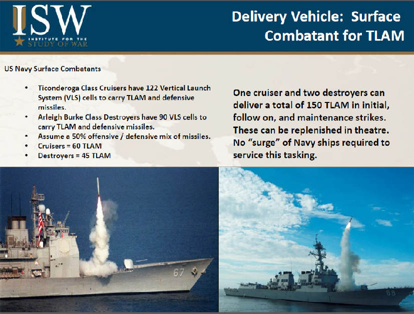 圖解：美至少需要300枚戰斧才能勉強碾碎敘利亞防空