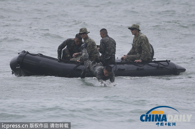 菲律賓與美國舉行聯合軍演 稱希望美軍擴大防區（組圖）