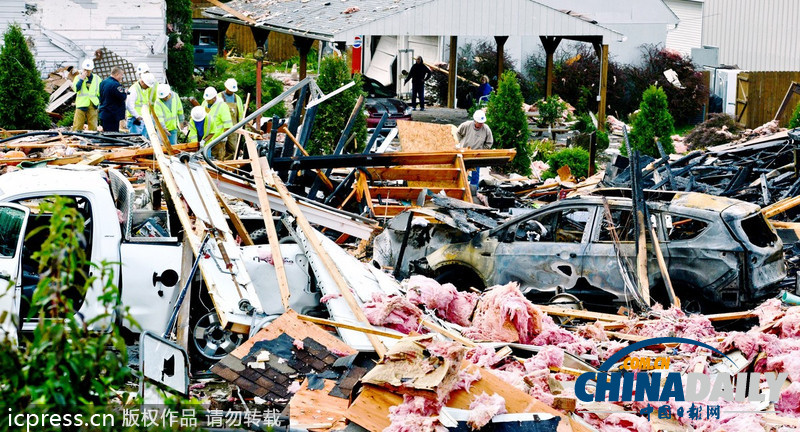 美國西弗吉尼亞一民居爆炸 致1人死亡（組圖）