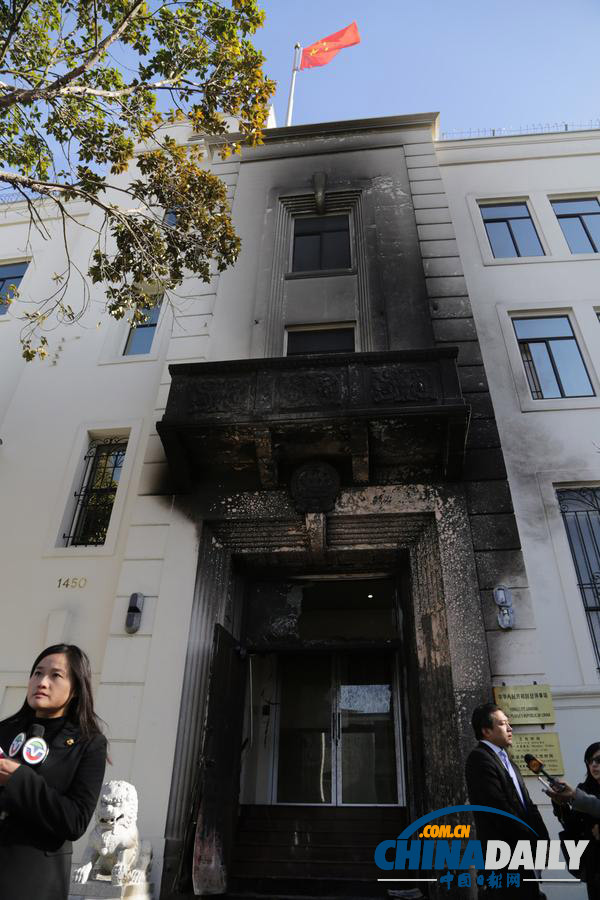 中國駐舊金山總領(lǐng)事館縱火犯為中國籍男性 持有美綠卡