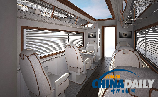 世界最豪華房車(chē)迪拜開(kāi)賣(mài) 被稱(chēng)“輪子上的宮殿”