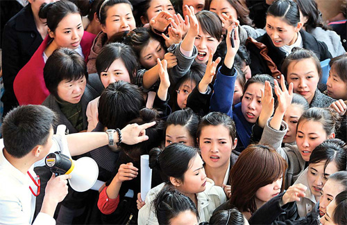 Mass recruitment drive takes flight