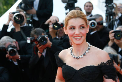 French actress Clotilde Coureau arrives for the evening gala screening of Chinese director Wong Kar Wai's in-competition film