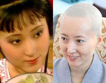 “林妹妹”遁入空門 陳曉旭長春落發為尼