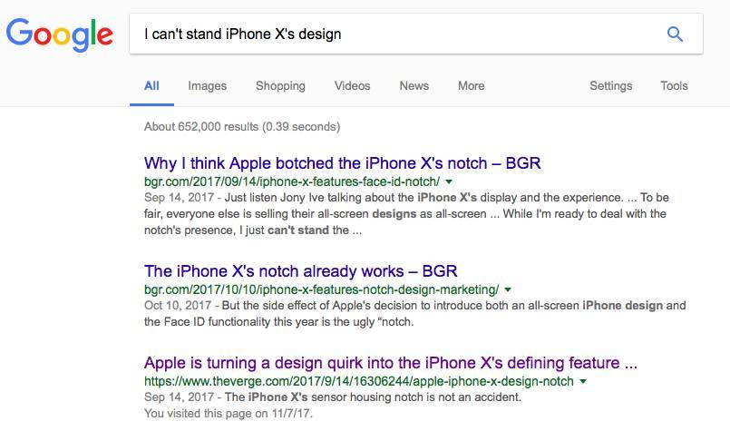 美國人管iPhone X的“齊劉海”叫什么？