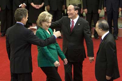 希拉里在中美戰略與經濟對話開幕式上的講話