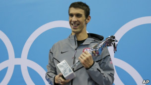 菲爾普斯22枚奧運獎牌完美謝幕