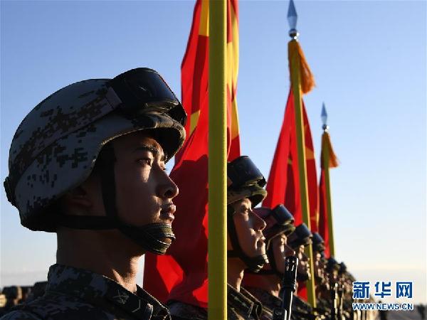 建軍90周年閱兵：聽黨指揮，能打勝仗，作風優良