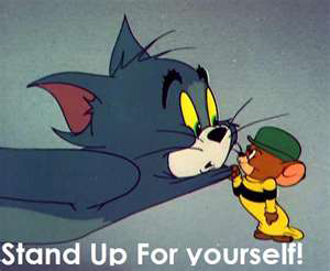 Stick up for 維護某人