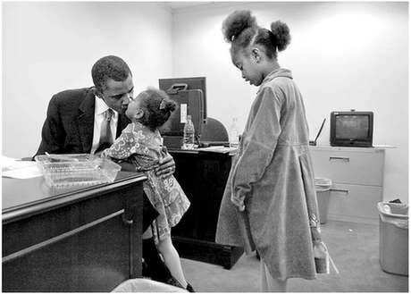 貝拉克·奧巴馬:總統一職讓我成為更好的父親